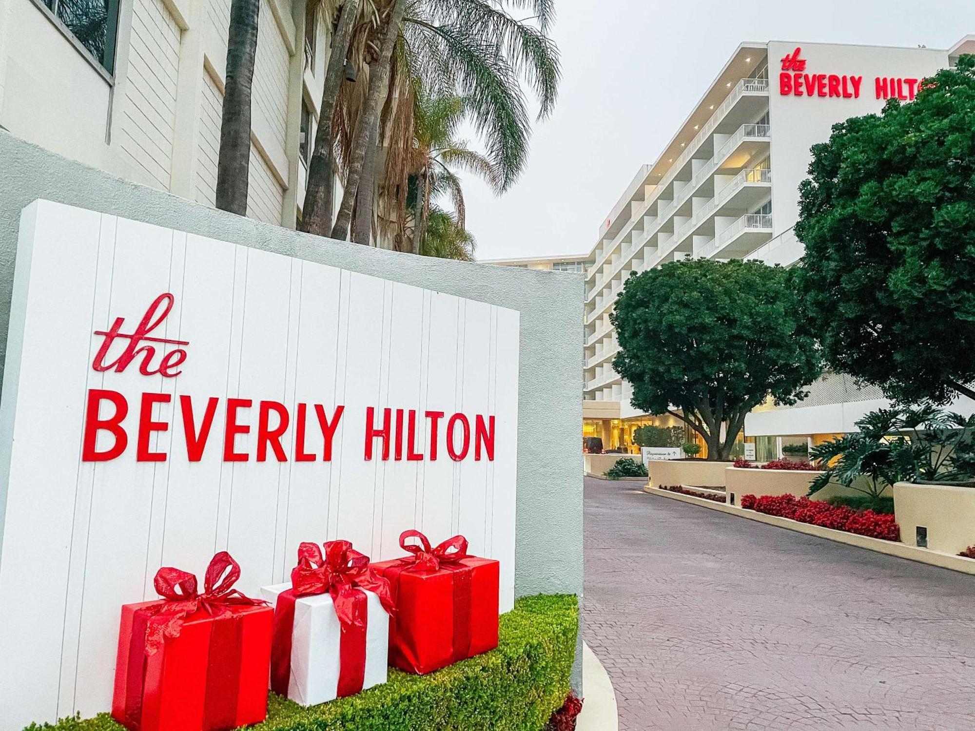 The Beverly Hilton Los Angeles Exterior foto